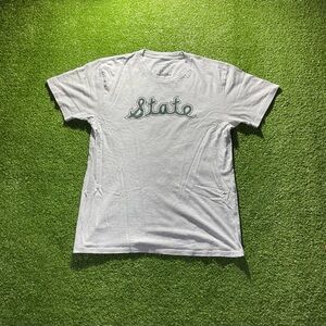 Michigan State University Grey Men’s Tee